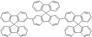 structure of CAS# 518997-91-6, 2,2'':7'',2''''-Ter-9,9'-spirobi[9H-fluorene];TSBF