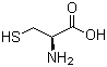 structure of CAS# 52-90-4, L-Cysteine;(+)-2-Amino-3-mercaptopropionic acid; L-beta-Mercaptoalanine; CySH