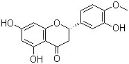 Hesperetin molecular structure (CAS 520-33-2)