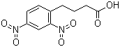 structure of CAS# 52120-49-7, 2,4-Dinitrobenzenebutyric acid;4-(2,4-Dinitrophenyl)butanoic acid