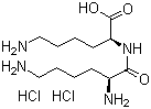 structure of CAS# 52123-30-5, L-Lysyl-L-lysine dihydrochloride;L-Lysyl-L-lysine hydrochloride