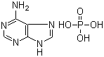 structure of CAS# 52175-10-7, Adenine phosphate;1H-Purin-6-amine phosphate; Vitamin B4