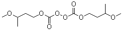双(3-甲氧基丁基)过氧二碳酸酯分子结构 (CAS 52238-68-3)