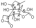 structure of CAS# 5230-87-5, (-)-Anisatin