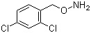 structure of CAS# 52370-40-8, 2,4-Dichlorobenzylhydroxylamine;O-[(2,4-Dichlorophenyl)methyl]hydroxylamine