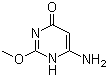 结构式 CAS# 52386-29-5, 6-氨基-2-甲氧基-4-嘧啶酮