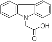 结构式 CAS# 524-80-1, 9H-咔唑-9-乙酸