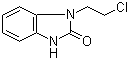 结构式 CAS# 52548-84-2, 1-(2-氯乙基)-2,3-二氢苯并咪唑-2-酮