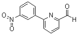 结构式 CAS# 52583-70-7, 6-(3-硝基苯基)-2-吡啶甲醛