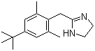 2-(4-叔丁基-2,6-二甲基苄基)-4,5-二氢-1H-咪唑分子结构 (CAS 526-36-3)