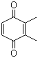 2,3-Dimethyl-1,4-benzoquinone molecular structure (CAS 526-86-3)
