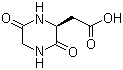 结构式 CAS# 52661-97-9, (S)-3,6-二氧代-2-哌嗪乙酸