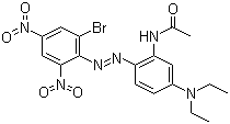 Disperse Violet 93 molecular structure (CAS 52697-38-8)