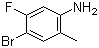 structure of CAS# 52723-82-7, 4-Bromo-5-fluoro-2-methylaniline;4-Bromo-5-fluoro-o-toluidine