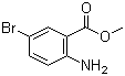 structure of CAS# 52727-57-8, Methyl 2-amino-5-bromobenzoate