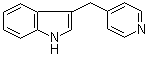 structure of CAS# 5275-07-0, 3-(4-Pyridinylmethyl)-1H-indole;3-(4-Pyridylmethyl)indole