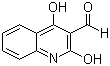 结构式 CAS# 529-89-5, 2,4-二羟基-3-喹啉甲醛