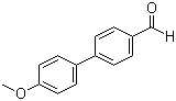 structure of CAS# 52988-34-8, 4'-Methoxybiphenyl-4-carbaldehyde;4'-Methoxy[1,1'-biphenyl]-4-carbaldehyde