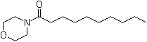N-Decanoylmorpholine molecular structure (CAS 5299-65-0)