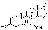 7-羟基去氢表雄酮分子结构 (CAS 53-00-9)