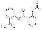 structure of CAS# 530-75-6, Acetylsalicylsalicylic acid;Acesalum; Diplosal acetate; Diplosalacetat; Salicylacetylsalicylic acid; 2-(Acetyloxy)benzoic acid 2-carboxyphenyl ester