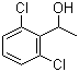 structure of CAS# 53066-19-6, 1-(2,6-Dichlorophenyl)ethanol;2,6-Dichloro-alpha-methylbenzenemethanol; 2,6-Dichloro-alpha-methylbenzyl alcohol; 2,6-Dichloro-alpha-methylbenzyl alcohol