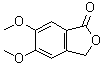 structure of CAS# 531-88-4, 5,6-Dimethoxy-1(3H)-isobenzofuranone;5,6-Dimethoxyisobenzofuran-1(3H)-one; 5,6-Dimethoxyphthalide; NSC 25379; m-Meconin; meta-Meconine