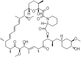 Rapamycin molecular structure (CAS 53123-88-9)