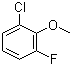 structure of CAS# 53145-38-3, 2-Chloro-6-fluoroanisole