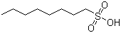 Sodium 1-octanesulfonate molecular structure (CAS 5324-84-5)