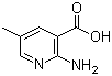 structure of CAS# 532440-94-1, 2-Amino-5-methylnicotinic acid;2-Amino-5-methyl-3-pyridinecarboxylic acid
