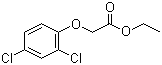 structure of CAS# 533-23-3, Ethyl 2,4-dichlorophenoxyacetate