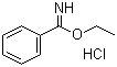 苯甲亚胺酸乙酯盐酸盐分子结构 (CAS 5333-86-8)