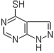 结构式 CAS# 5334-23-6, 1H-吡唑并[3,4-d]嘧啶-4-硫醇