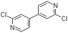 structure of CAS# 53344-74-4, 2,2'-Dichloro-4,4'-bipyridine;2,2'-Dichloro-4,4'-bipyridyl