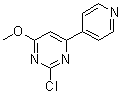2-Chloro-4-methoxy-6-(4-pyridinyl)pyrimidine molecular structure (CAS 53345-48-5)