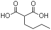 structure of CAS# 534-59-8, Butylmalonic acid