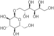 structure of CAS# 534-73-6, Isomaltitol;6-O-alpha-D-Glucopyranosyl-D-glucitol