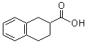 结构式 CAS# 53440-12-3, 1,2,3,4-四氢-2-萘甲酸