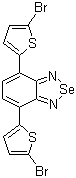 结构式 CAS# 534591-72-5, 4,7-双(5-溴-2-噻吩基)-2,1,3-苯并硒二唑