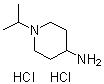 1-Isopropylpiperidin-4-ylamine dihydrochloride molecular structure (CAS 534596-29-7)