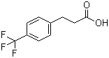 3-(4-三氟甲基苯基)丙酸分子结构 (CAS 53473-36-2)