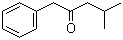 structure of CAS# 5349-62-2, 4-Methyl-1-phenyl-2-pentanone;Benzyl isobutyl ketone