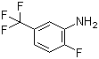 2-Fluoro-5-(trifluoromethyl)aniline molecular structure (CAS 535-52-4)