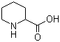 structure of CAS# 535-75-1, DL-Pipecolinic acid;DL-2-Piperidinecarboxylic acid; Pipecolic acid