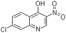 结构式 CAS# 5350-50-5, 7-氯-3-硝基喹啉-4-醇