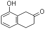 结构式 CAS# 53568-05-1, 8-羟基-3,4-二氢-1H-2-萘酮