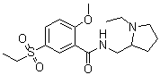 结构式 CAS# 53583-79-2, 舒托必利