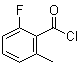 结构式 CAS# 535961-78-5, 2-氟-6-甲基苯甲酰氯