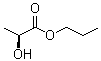结构式 CAS# 53651-69-7, (S)-(-)-乳酸丙酯